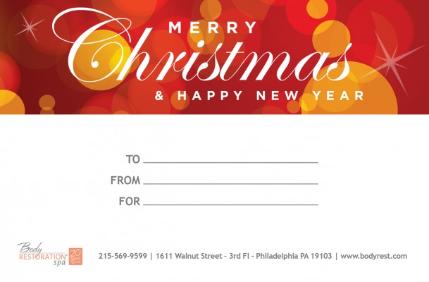 HappyHolidaysNewYear GoldRed Bokeh